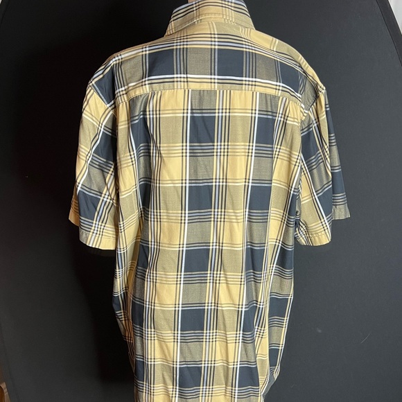 Dixxon short sleeve ‘Drexyl’ yellow/black button down. Mens XL. Good condition - Picture 2 of 4